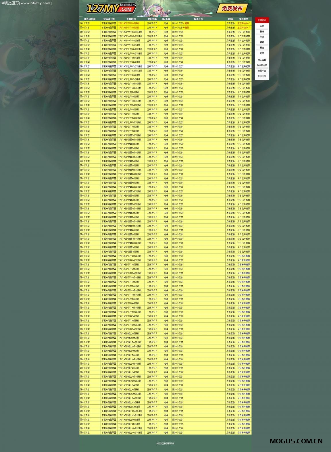 发布站程序PHP源码